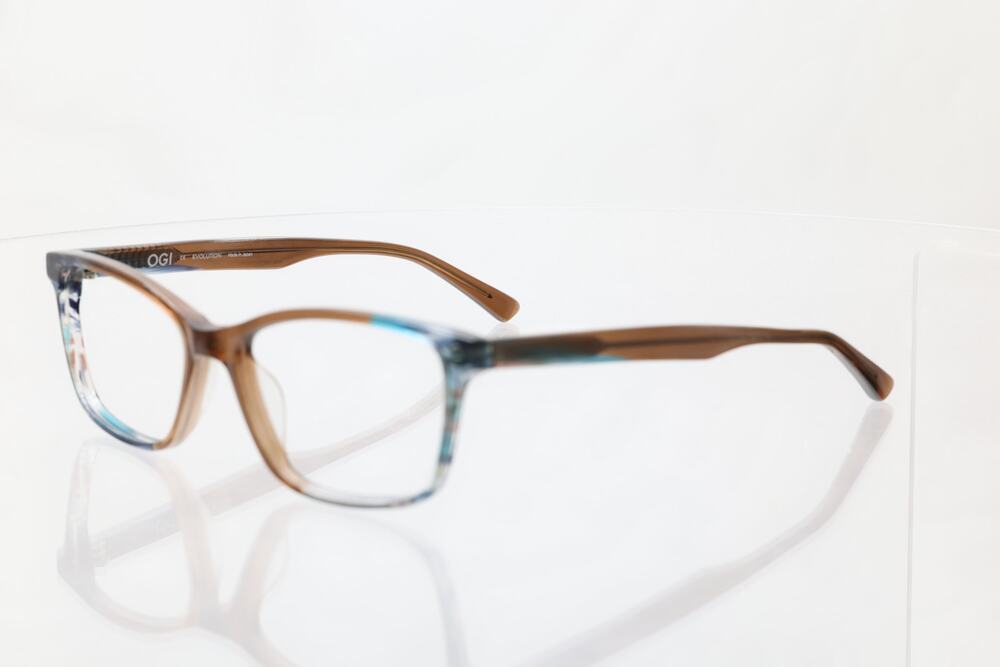 OGI Evolution 3137/2302 51-16-140mm Eyeglass FRAMES ONLY - FAIR CONDITION